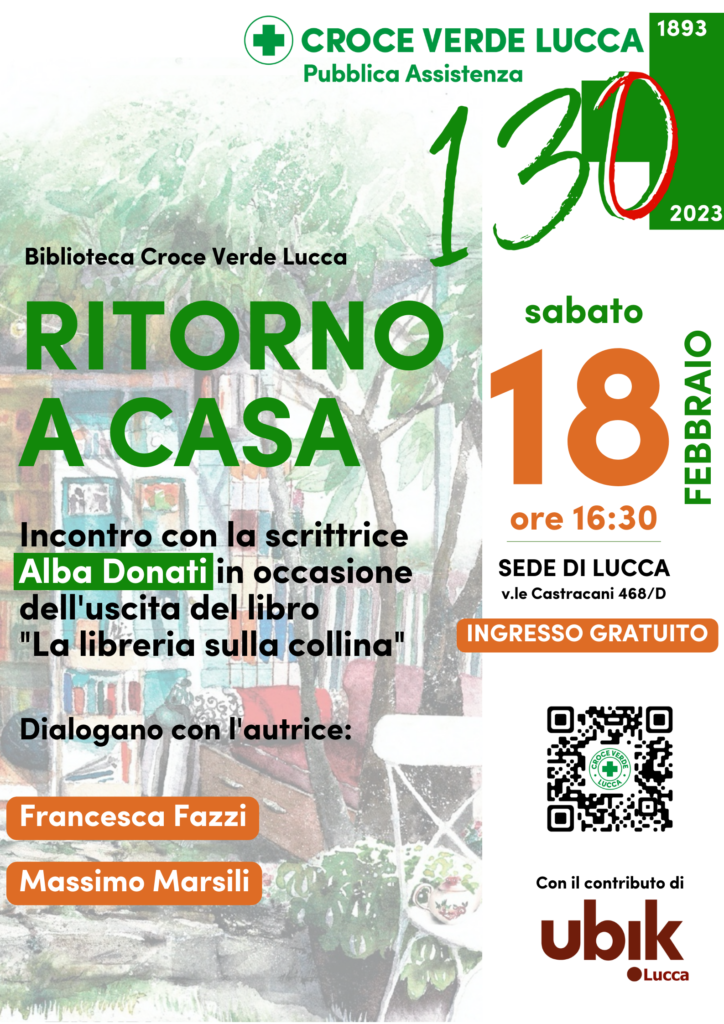 Ritorno A Casa Alba Donati Presenta Il Suo Nuovo Libro Croverde Lucca